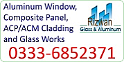 Rizwan Glass & Aluminum Works - Islamabad & Rawalpindi
