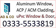Glass Aluminium / uPVC Windows & Doors Islamabad Rawalpindi